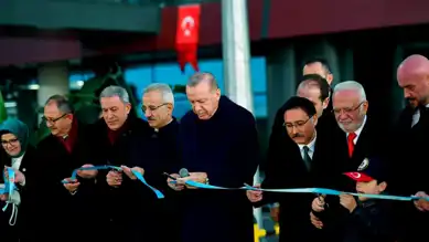 Erdoğan, Kayseri Havalimanı'nın Yeni Terminalini Açtı