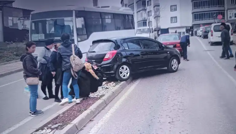 El Freni Hatası Trafik Kazasına Yol Açtı!